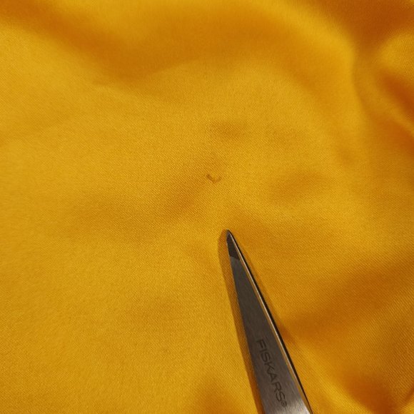 Soft Surroundings Blouse Medium Yellow Gold Floral Wide Sleeve Silky Pullover - Picture 11 of 16